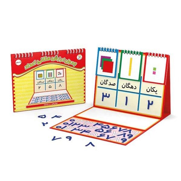 بازی یادگیری جدول ارزش مکانی اعداد